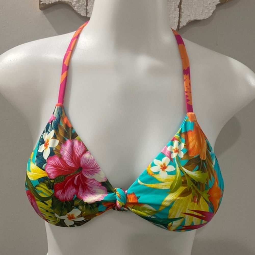 NWOT! Banana Moon Floral Print Bikini Top